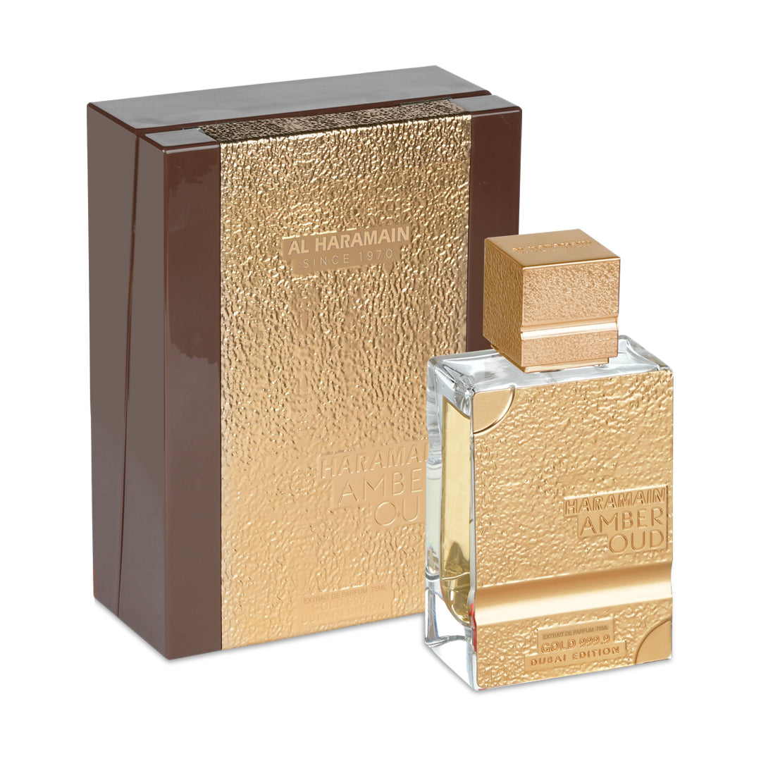 Al Haramain Amber Oud Gold 999.9 Dubai Edition Extrait de Parfum 75ml